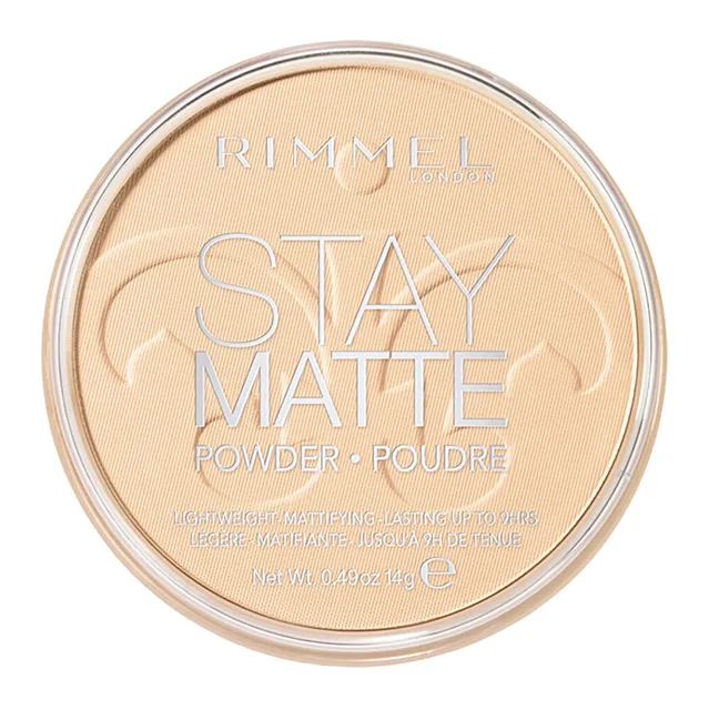 RIMMEL LONDON Stay Matte Kompaktní pudr 003 Peach Glow 14 g