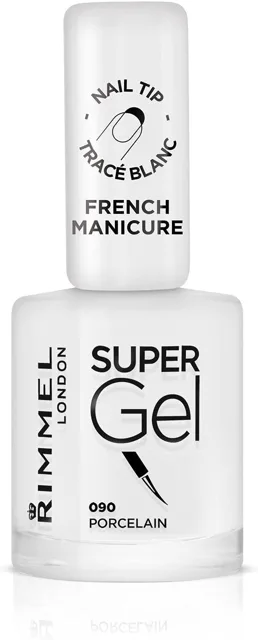 Rimmel London Super gelová francouzská manikúra 90 Porcelain, 12 ml