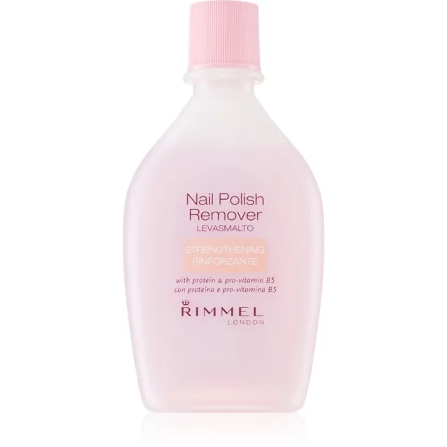 Rimmel Nail Polish Remover odlakovač na nehty se zpevňujícím účinkem 100 ml