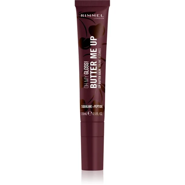 Rimmel Oh My Gloss! Butter Me Up hydratační balzám na rty odstín 011 Cherry Spritz 15 ml