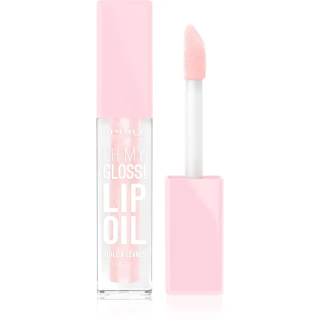 Rimmel Oh My Gloss! Lip Oil olej na rty s hydratačním účinkem odstín 005 Pink Sugar 4.5 ml