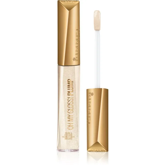 Rimmel Oh My Gloss! Plump lesk na rty odstín Diamond Pop 6.5 ml