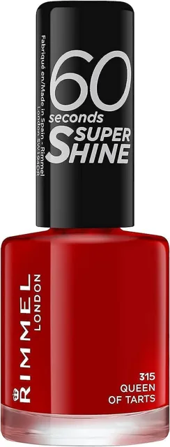Rimmel Rimmel, 60 Seconds Super Shine, odstín 315 Queen of tarts, 8 ml