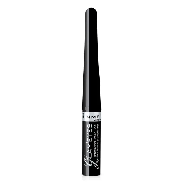 Rimmel Tekuté oční linky Glam Eyes (Professional Liquid Liner) 3,5 ml 001 Black