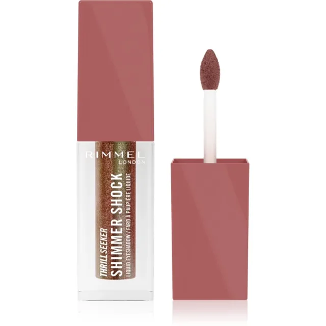 Rimmel Thrill Seeker Shimmer Shock třpytivé tekuté oční stíny odstín 005 Spice Shock 3.5 ml