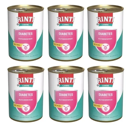 RINTI Canine Diabetes kuře 6x400 g kuře