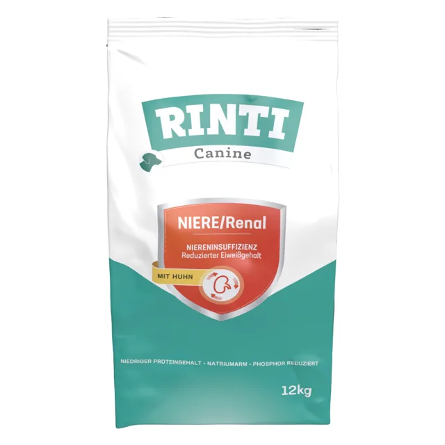 RINTI Canine ledviny/renal s kuřecím masem - 12 kg