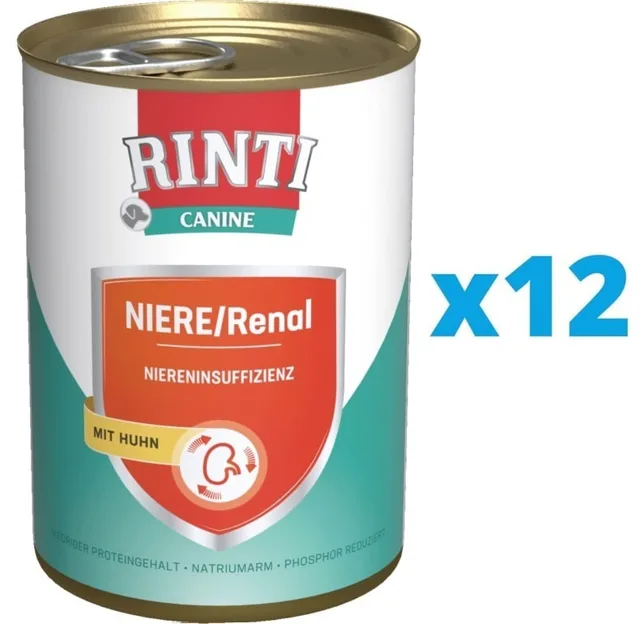 RINTI Canine Niere/Renal Chicken 12 x 800 g