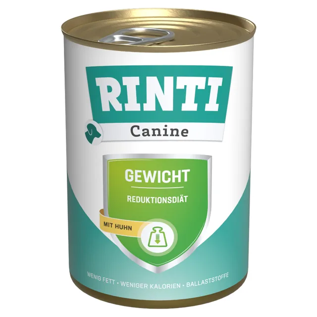 RINTI Canine Weight s kuřecím, 400 g - 24 x 400 g