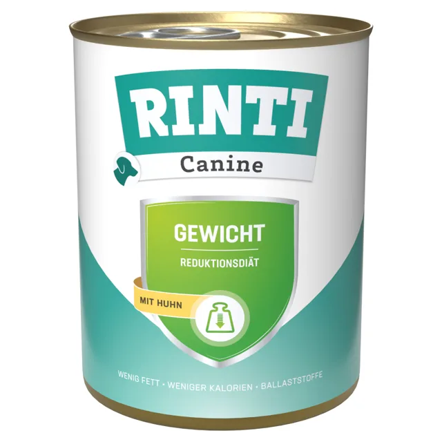 RINTI Canine Weight s kuřecím, 800 g - 6 x 800 g