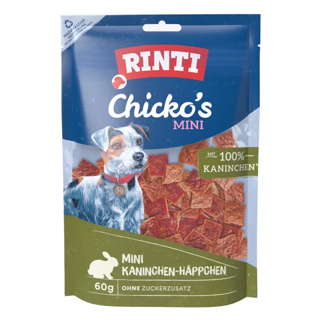 RINTI Chicko's Mini -  králík 6 x 60 g