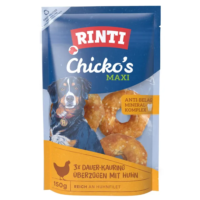 RINTI Chicko žvýkací kroužky velké - 3 x 50 g