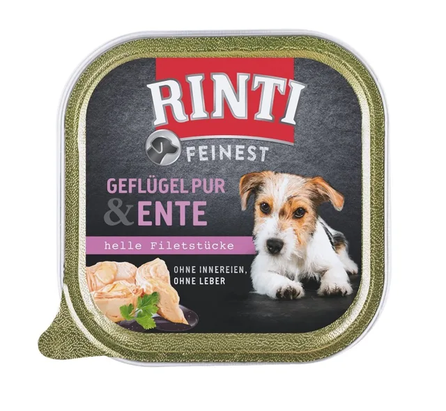 RINTI Feinest Poultry Pure&amp;Duck s kachním masem 150 g