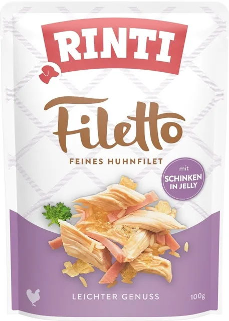 RINTI Filetto in Jelly Chicken&amp;Ham kuřecí maso a šunka v želé 100 g
