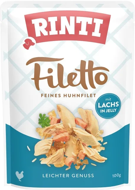 RINTI Filetto in Jelly Chicken&amp;Salmon 100 g