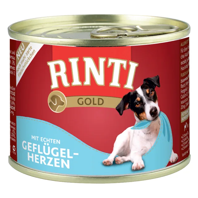 RINTI Gold 24 x 185 g - kuřecí kousky
