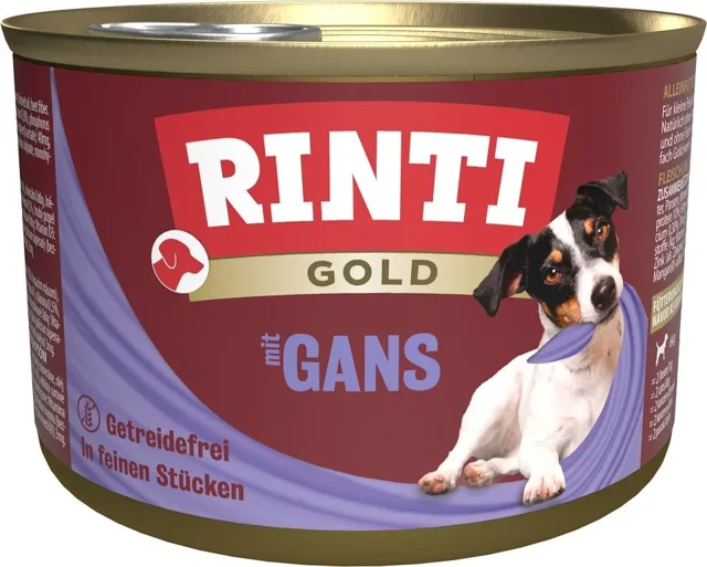 RINTI Gold Goose Mini s husím masem 185 g