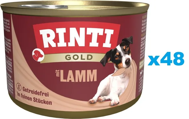 RINTI Gold Lamb Mini 48x185 g