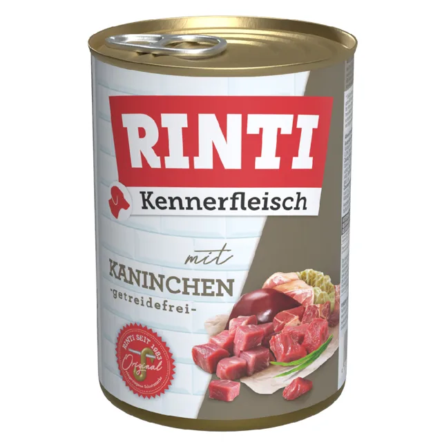 RINTI Kennerfleisch 12 x 400 g - výhodné balení - krůta