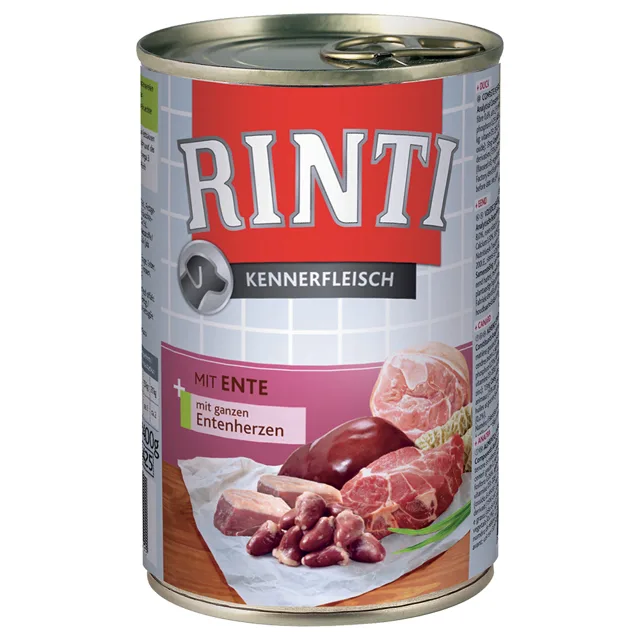 RINTI Kennerfleisch 12 x 800 g - výhodné balení - Junior: krůta