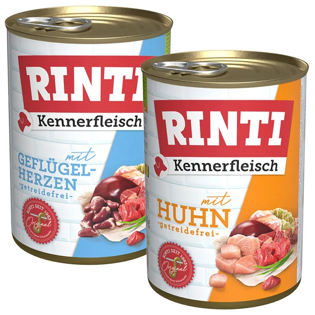 RINTI Kennerfleisch 24 x 400 g - výhodné balení - Kachna