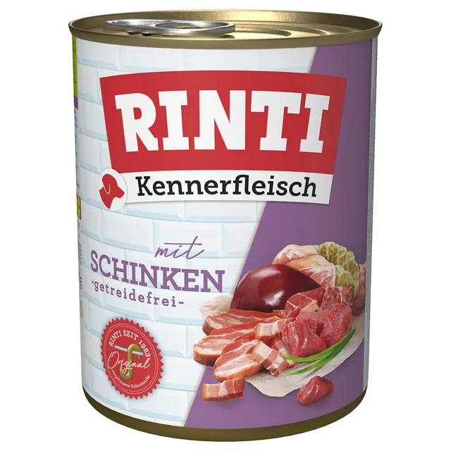 RINTI Kennerfleisch 24 x 800 g - výhodné balení - šunka