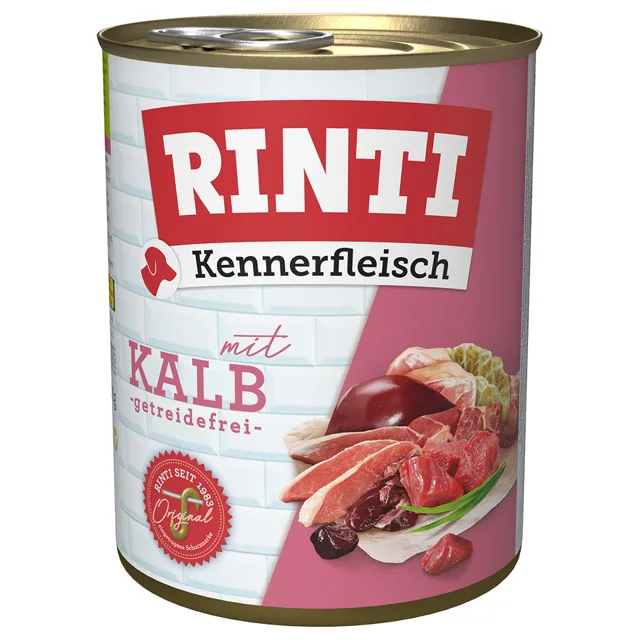 RINTI Kennerfleisch 24 x 800 g - výhodné balení - telecí