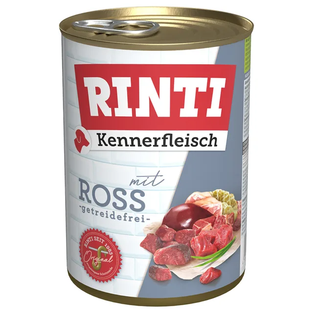 RINTI Kennerfleisch 6 x 400 g - konina