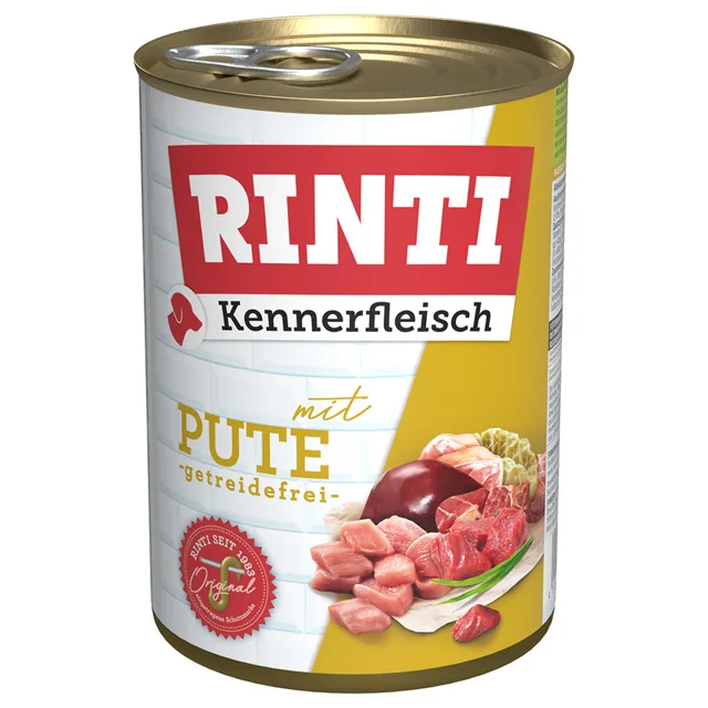 RINTI Kennerfleisch 6 x 400 g - krůtí