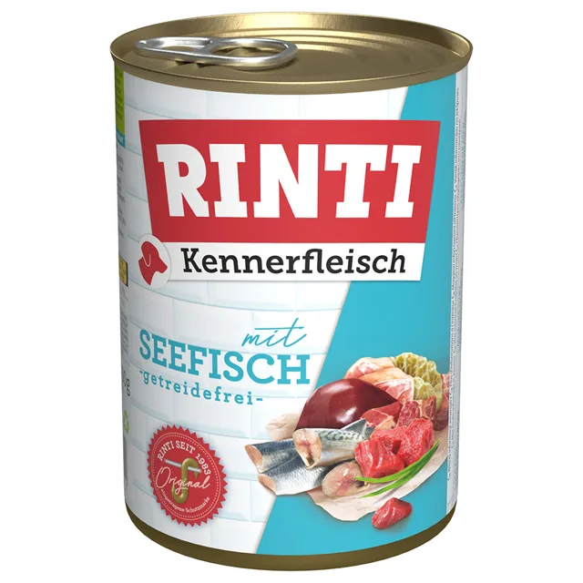 RINTI Kennerfleisch 6 x 400 g - mořské ryby