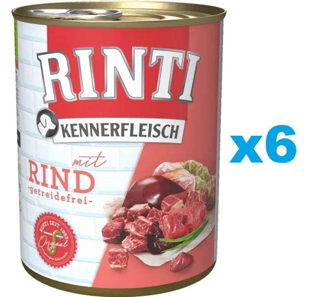RINTI Kennerfleisch Beef 6x400 g
