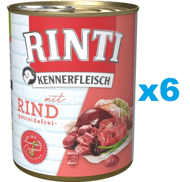 RINTI Kennerfleisch Beef 6x800 g