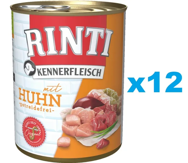 RINTI Kennerfleisch Chicken 12x400 g