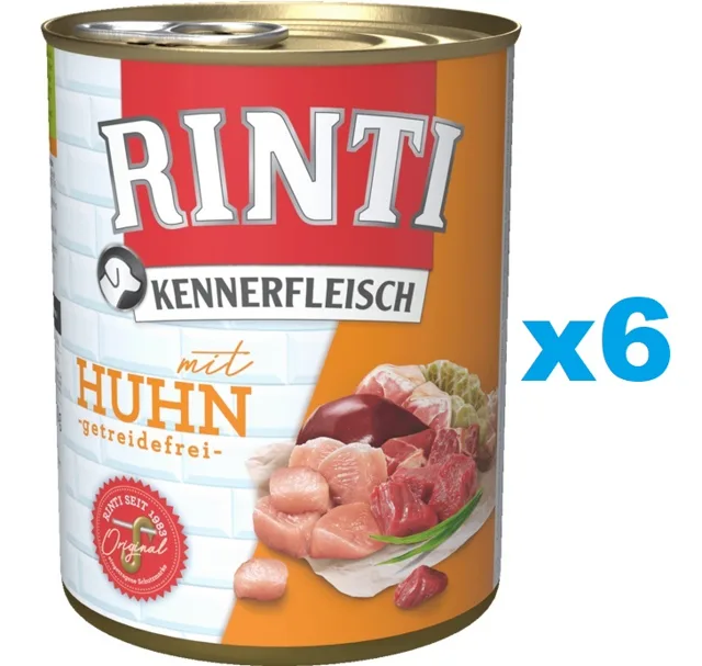 RINTI Kennerfleisch Chicken 6x400 g