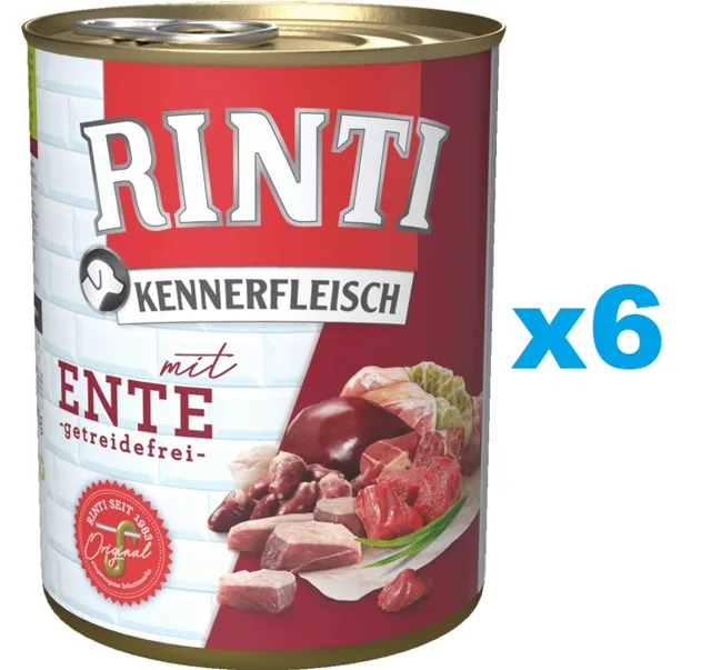 RINTI Kennerfleisch Duck 6x800 g
