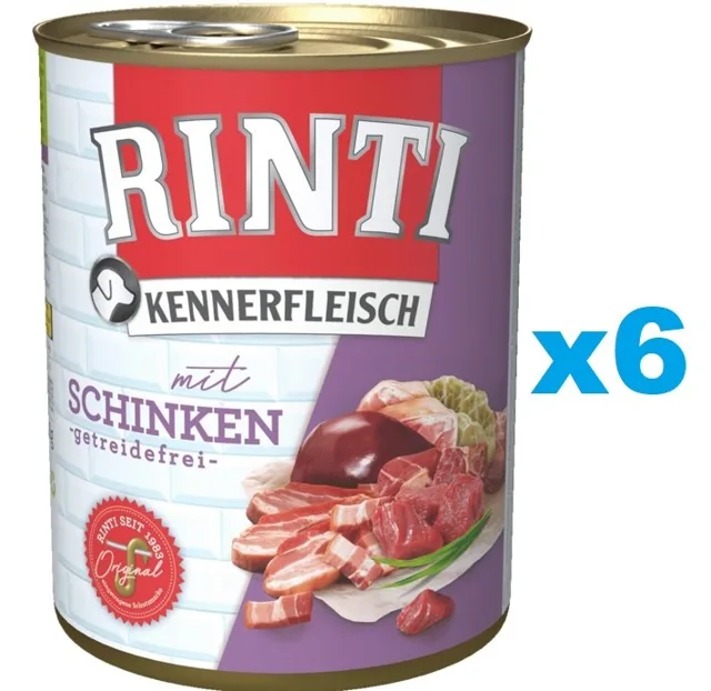RINTI Kennerfleisch Ham 6x400 g