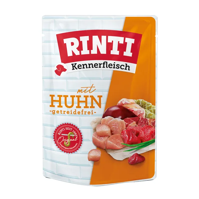 RINTI Kennerfleisch kapsičky 10 ks (10 x 400 g) - hovězí