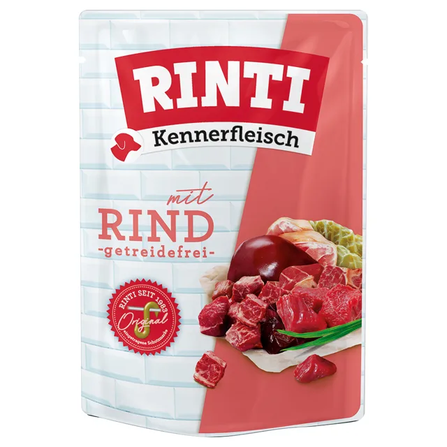 RINTI Kennerfleisch kapsičky 10 ks (10 x 400 g) - kachna
