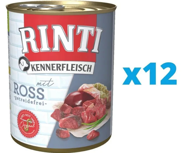 RINTI Kennerfleisch Koňské maso 12 x 800 g