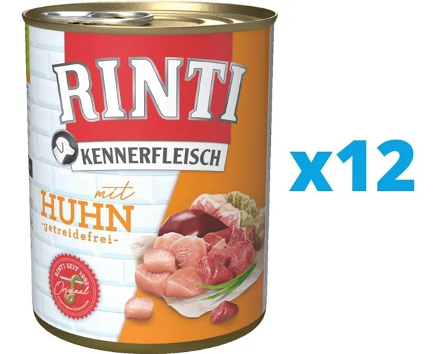 RINTI Kennerfleisch Kuře 12 x 800 g