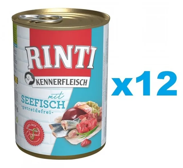 RINTI Kennerfleisch Sea Fish 12x400 g