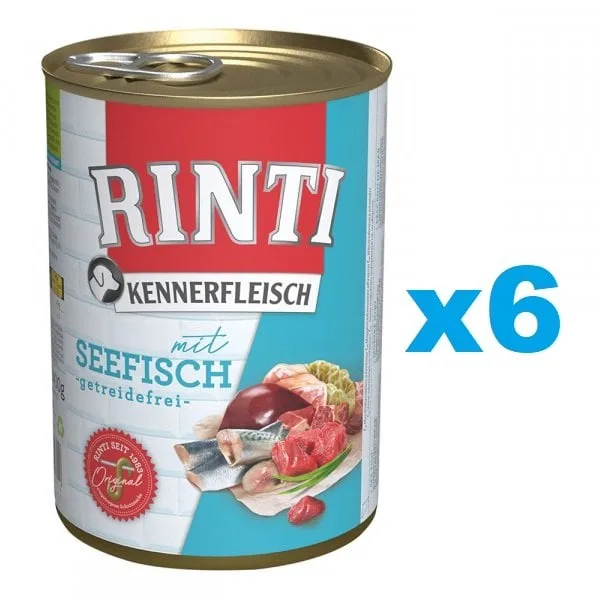 RINTI Kennerfleisch Sea Fish 6x400 g