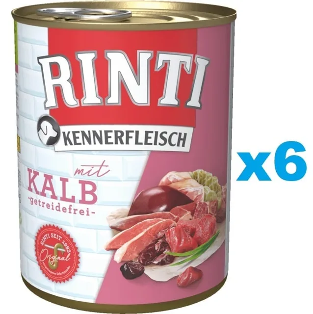 RINTI Kennerfleisch Telecí 6x400 g