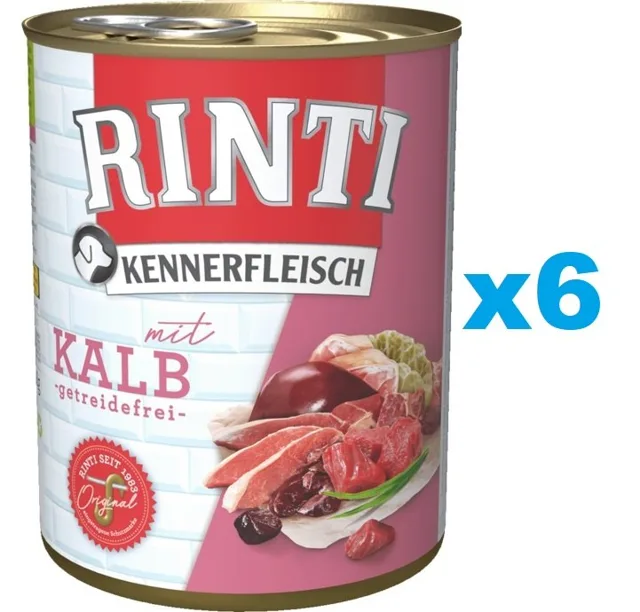 RINTI Kennerfleisch Telecí 6x800 g