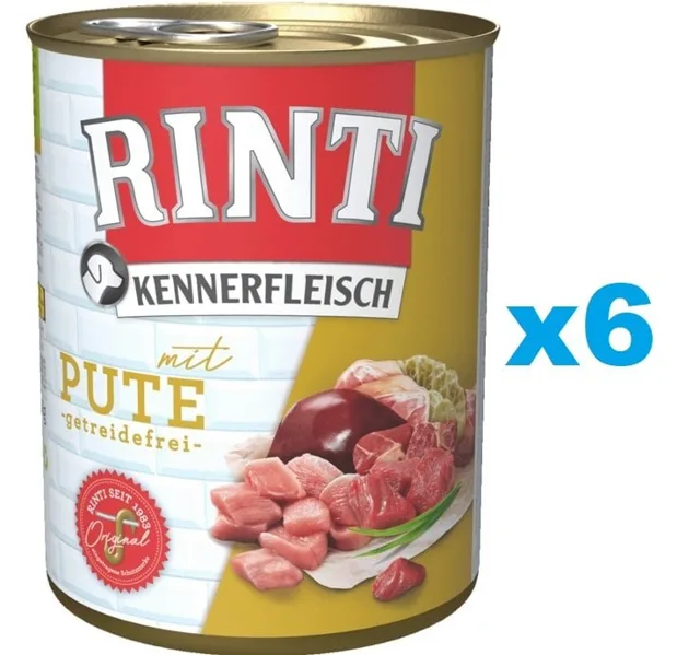 RINTI Kennerfleisch Turkey 6x800 g
