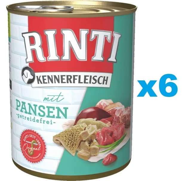 RINTI Kennerfleisch Žaludky 6x800 g