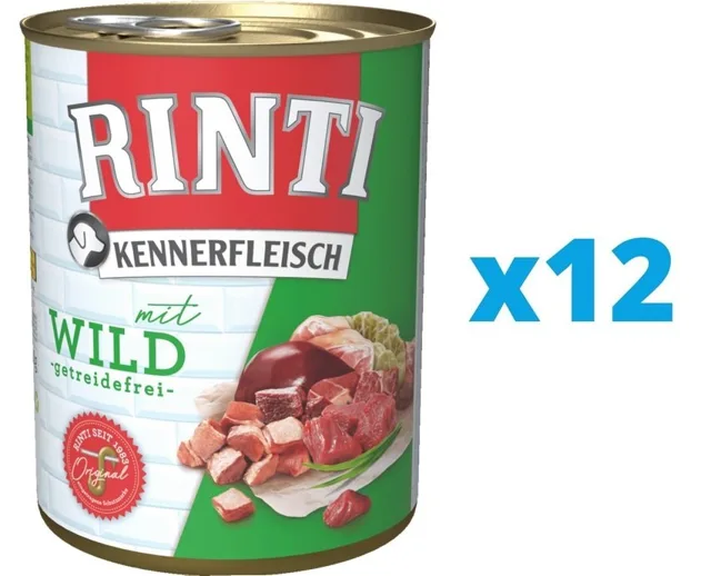 RINTI Kennerfleisch Zvěřina 12 x 800 g