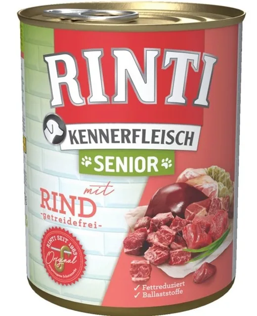 RINTI Kennerfleish Senior Beef 400 g
