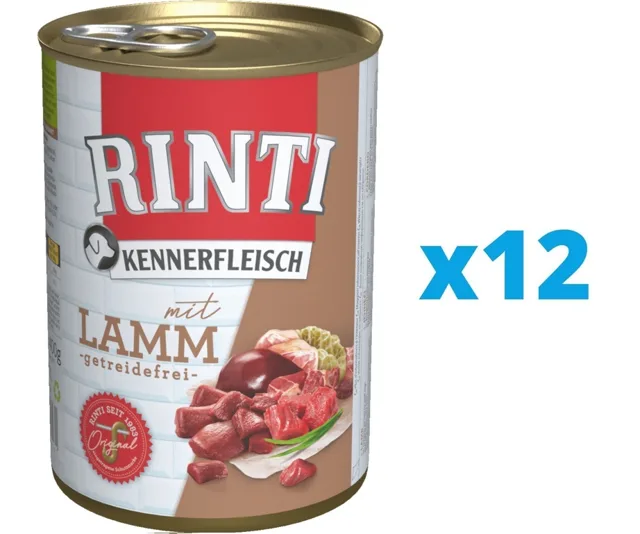 RINTI Konzerva jehněčí 12 x 800 g