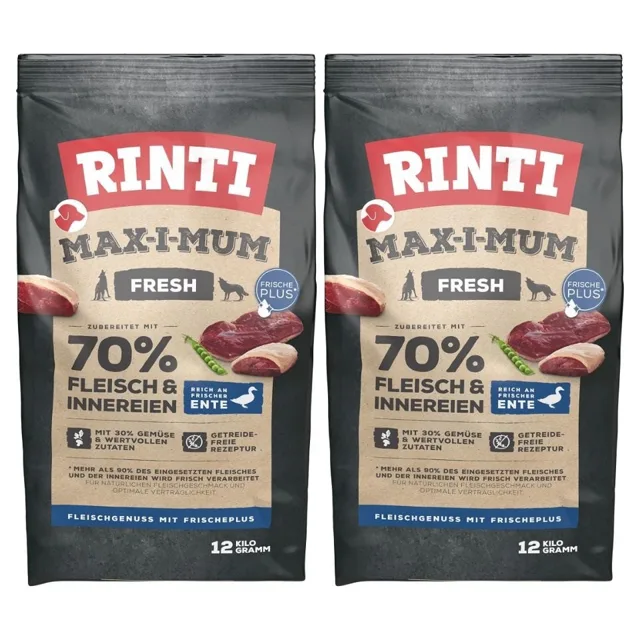 RINTI MAX-I-MUM Kachna 2 x 12 kg